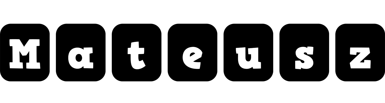 Mateusz box logo