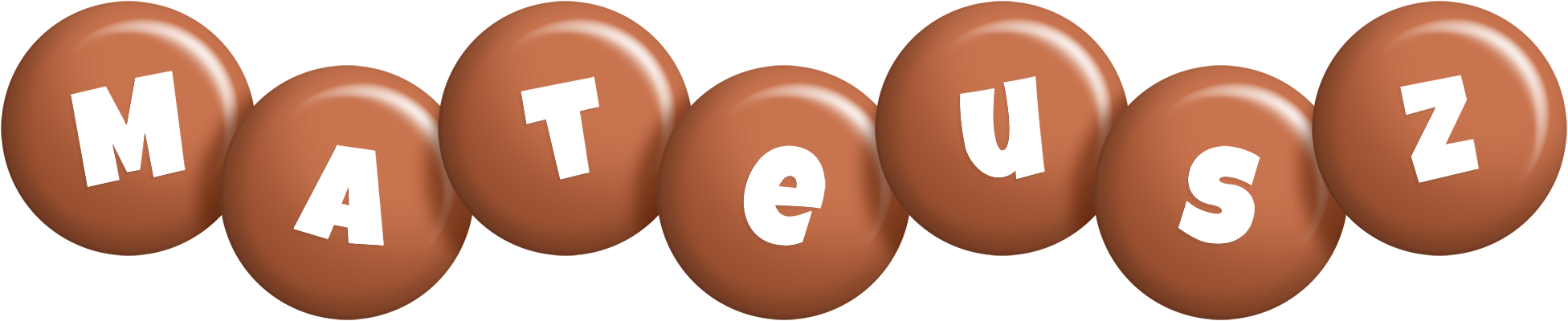 Mateusz candy-brown logo