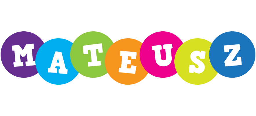Mateusz happy logo