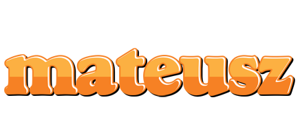 Mateusz orange logo