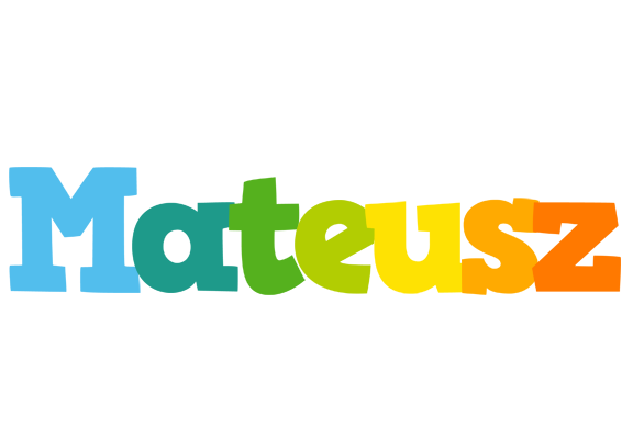 Mateusz rainbows logo