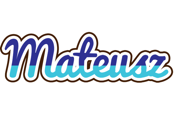 Mateusz raining logo