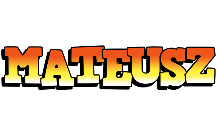 Mateusz sunset logo