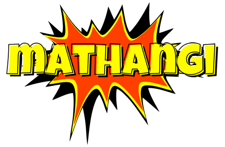 Mathangi bazinga logo