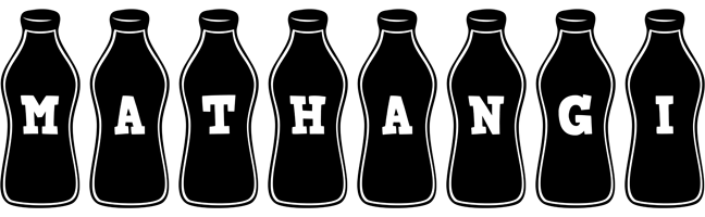 Mathangi bottle logo