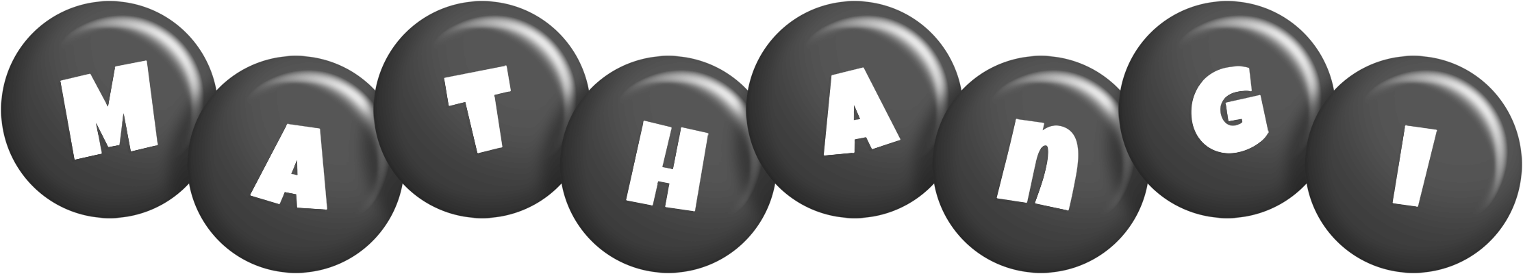 Mathangi candy-black logo