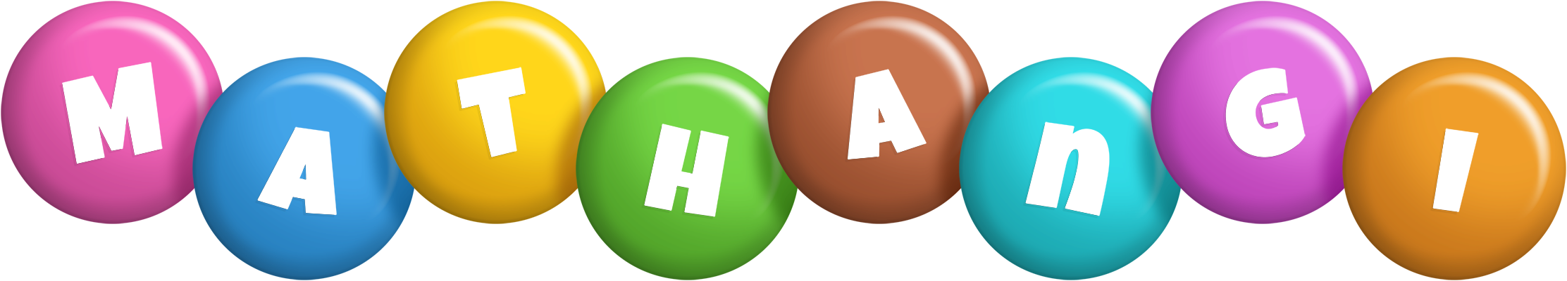 Mathangi candy logo