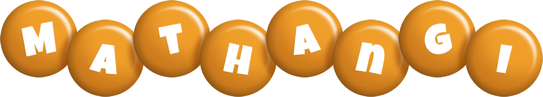 Mathangi candy-orange logo