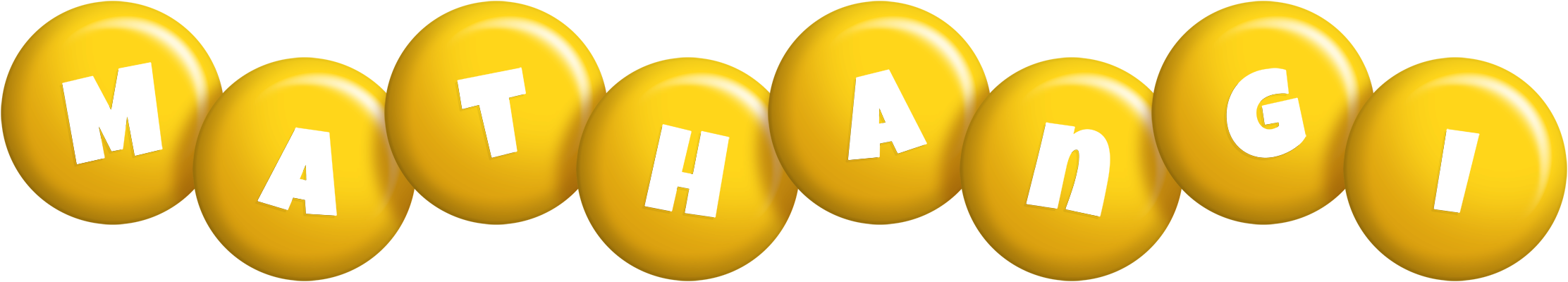 Mathangi candy-yellow logo