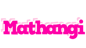 Mathangi dancing logo