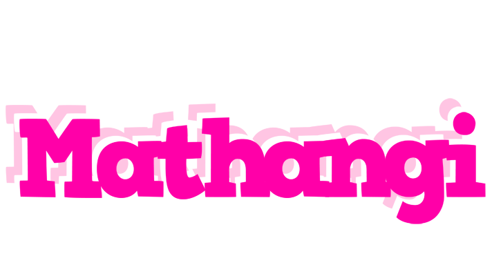 Mathangi dancing logo