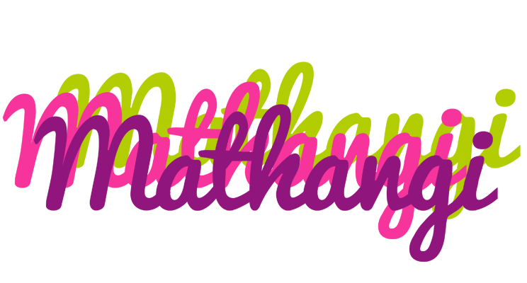 Mathangi flowers logo