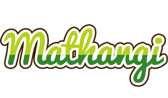 Mathangi golfing logo