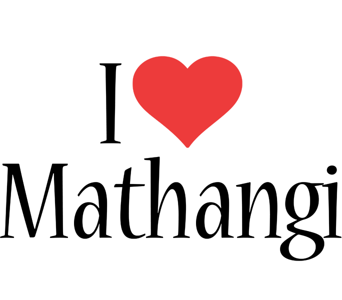 Mathangi i-love logo