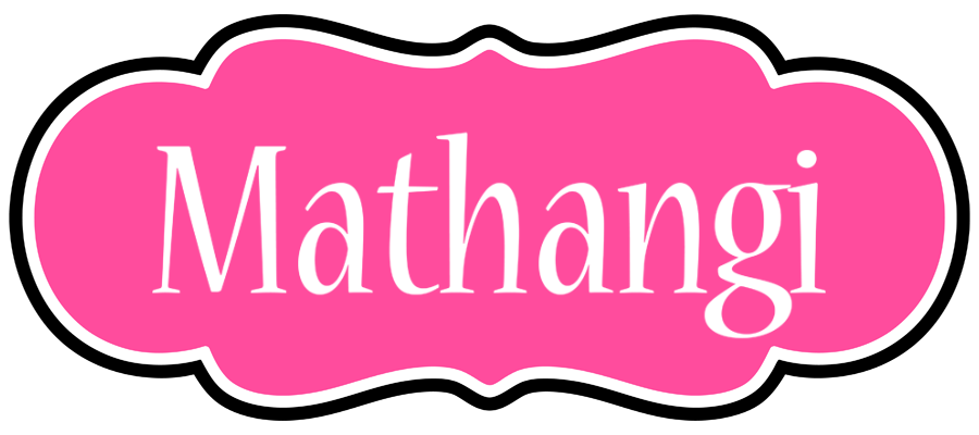 Mathangi invitation logo