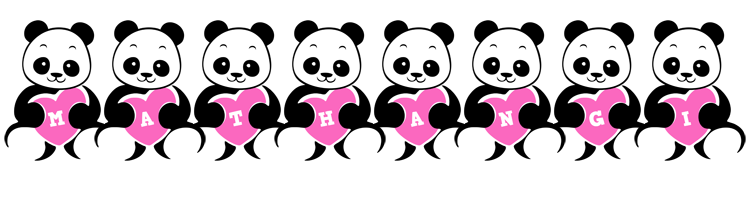 Mathangi love-panda logo