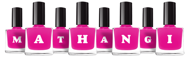 Mathangi nails logo