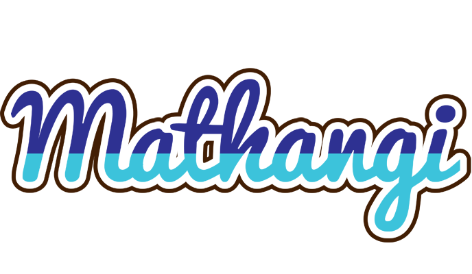 Mathangi raining logo