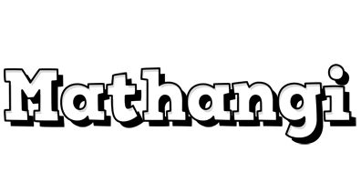 Mathangi snowing logo