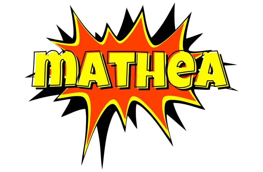 Mathea bazinga logo
