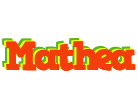 Mathea bbq logo