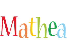 Mathea birthday logo