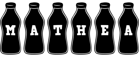 Mathea bottle logo