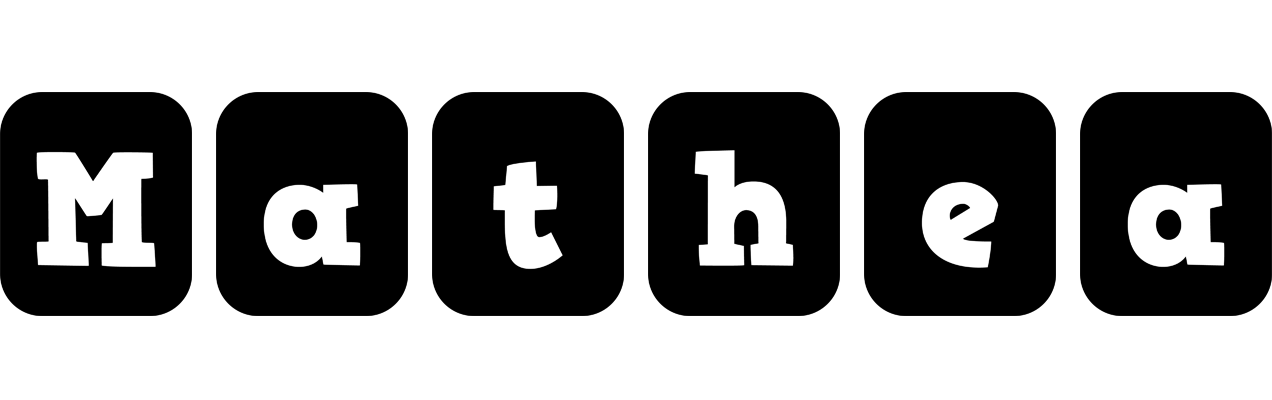 Mathea box logo