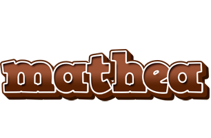 Mathea brownie logo