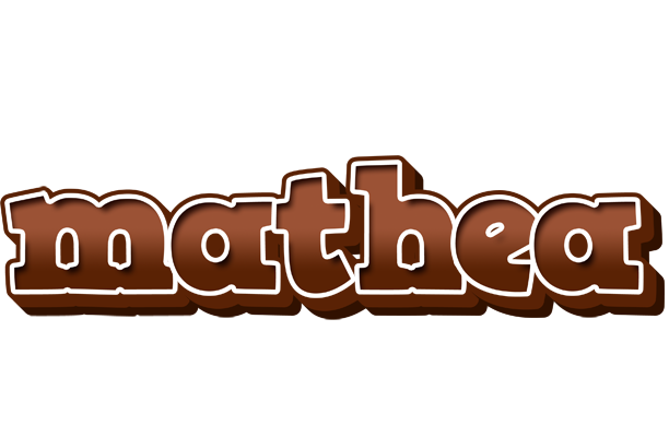 Mathea brownie logo