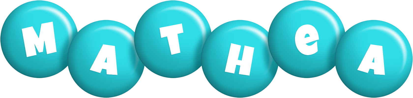 Mathea candy-azur logo