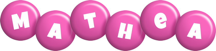 Mathea candy-pink logo