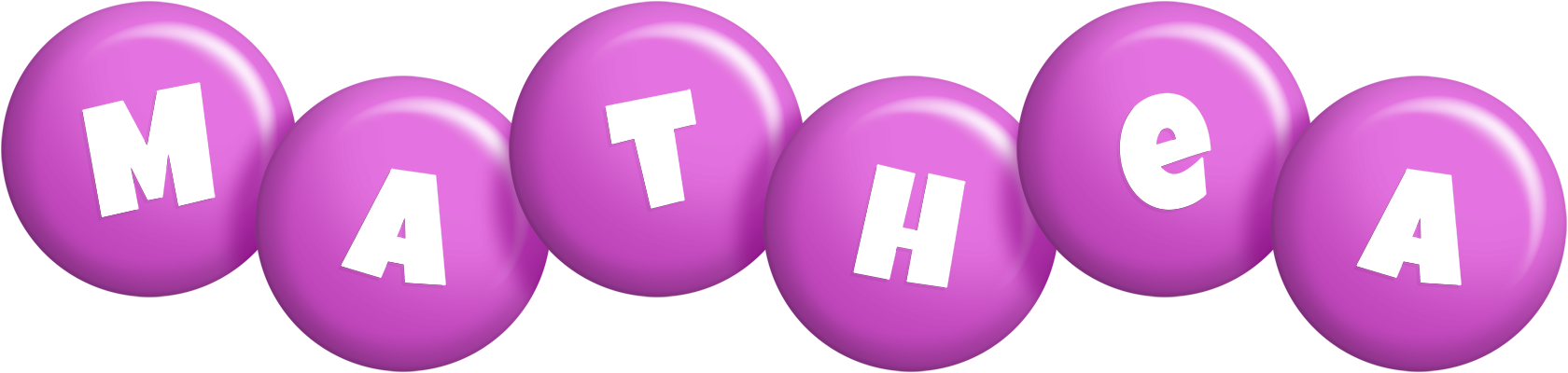 Mathea candy-purple logo