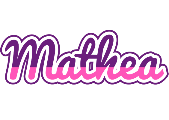 Mathea cheerful logo