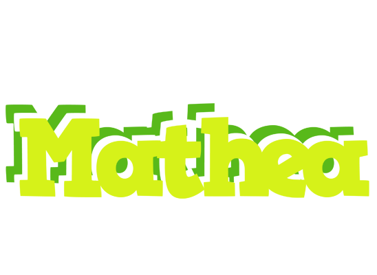 Mathea citrus logo