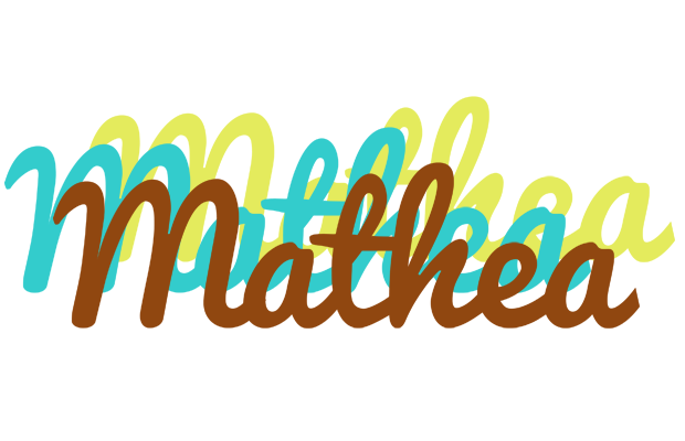Mathea cupcake logo