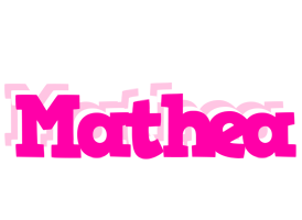 Mathea dancing logo