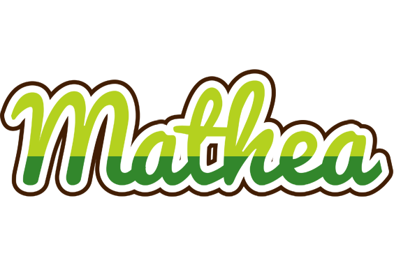 Mathea golfing logo