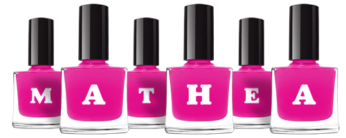 Mathea nails logo