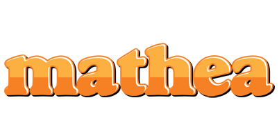 Mathea orange logo