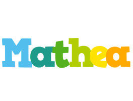 Mathea rainbows logo