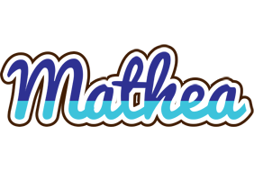 Mathea raining logo