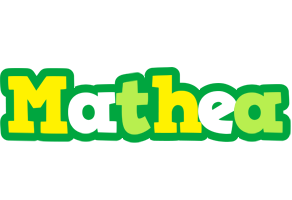 Mathea soccer logo