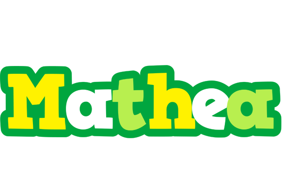 Mathea soccer logo