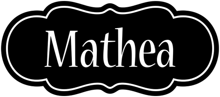 Mathea welcome logo