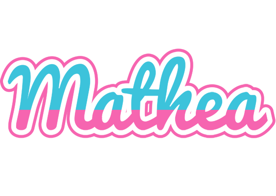 Mathea woman logo