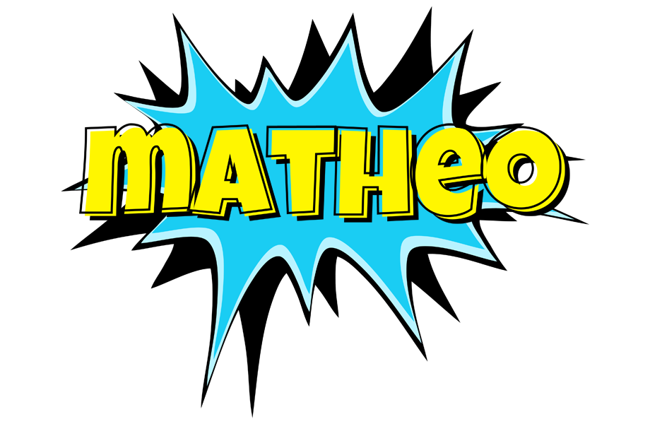 Matheo amazing logo
