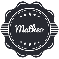 Matheo badge logo