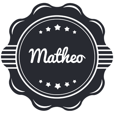 Matheo badge logo