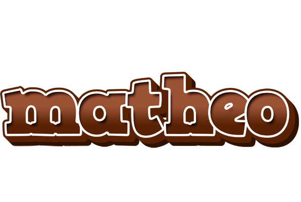 Matheo brownie logo